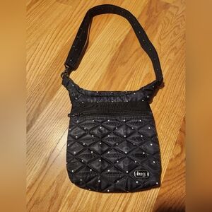 Lug Skipper Like New Polka Dot Shoulder Crossbody Bag/ Purse